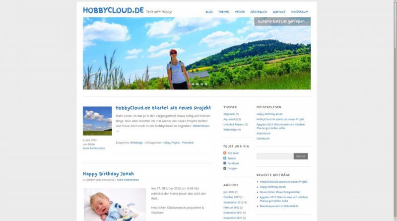 HobbyCloud.de im Juni 2013